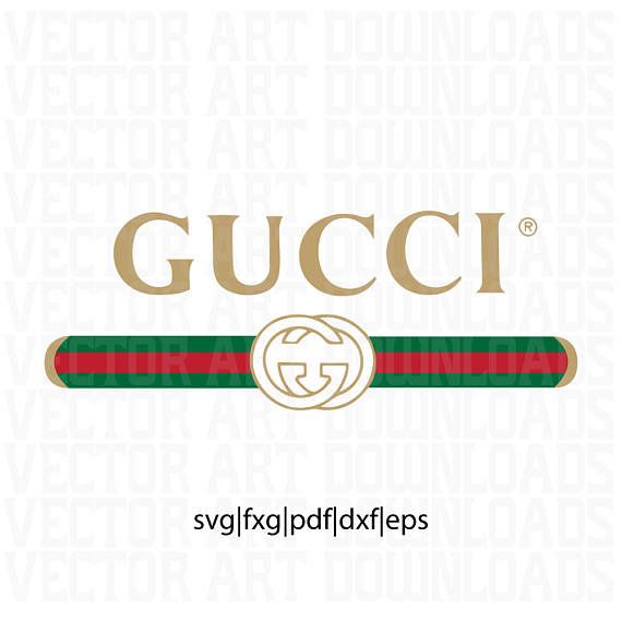 570x569 Gucci Washed Inspired Logo Vector Art