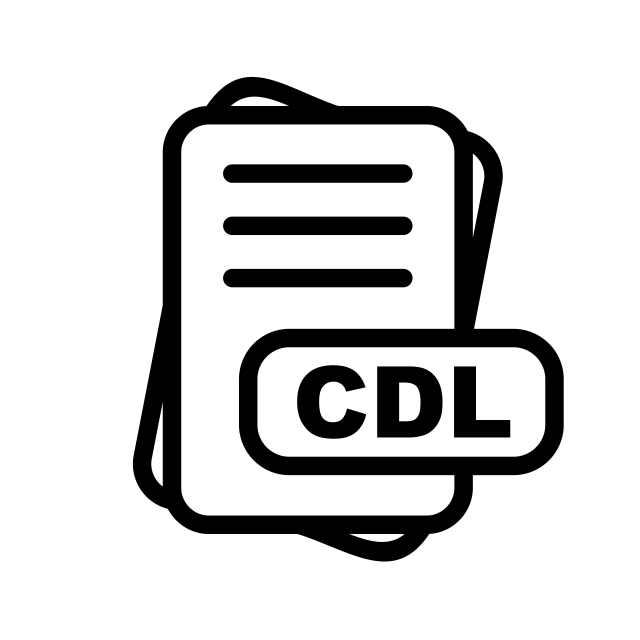 640x640 Cdl Format Icon Design, Cdl Format Icon, File, Format