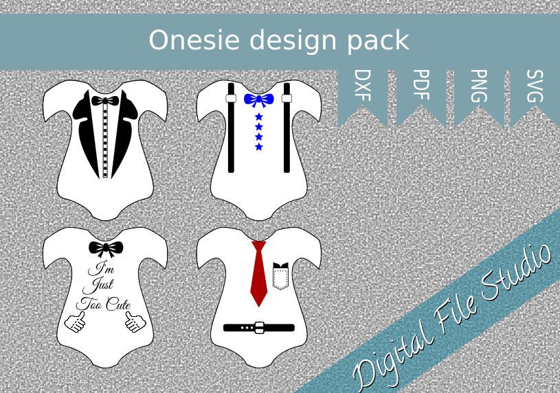Bow Tie For Onesie Design Pack 815x573 Bow Tie For Onesie Design Pack
