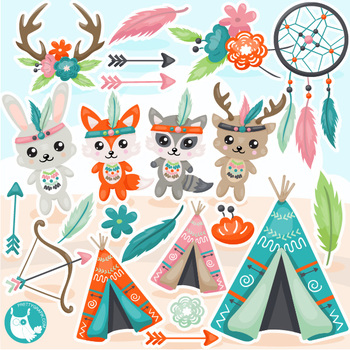 350x350 Sale Tribal Animals Clipart Commercial Use, Vector Graphics, Digital