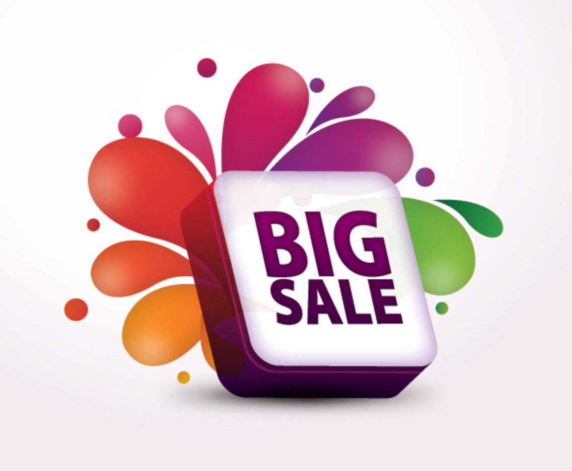 1136x936 Big Sale Vector Art Graphics