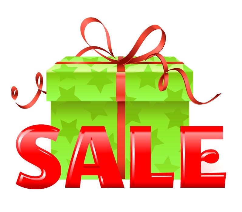 797x699 Vector Green Gift Box With Red Ribbon For Sale Free Vector