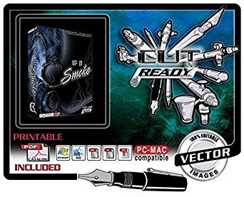 342x277 Cut Ready Clipart Rare Ghost Flames Vector Clipart Vinyl Cutter