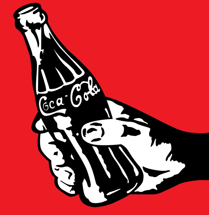 Coke Art Graphic Corner Free Coca Cola Vector Art, Images 850x874 Coke Art Graphic Corner Free Coca Cola Vector Art, Images