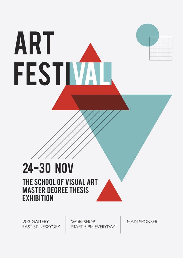 Illustration Of Art Exhibition Poster Free Vector Design Art 626x884 Illustration Of Art Exhibition Poster Free Vector Design Art