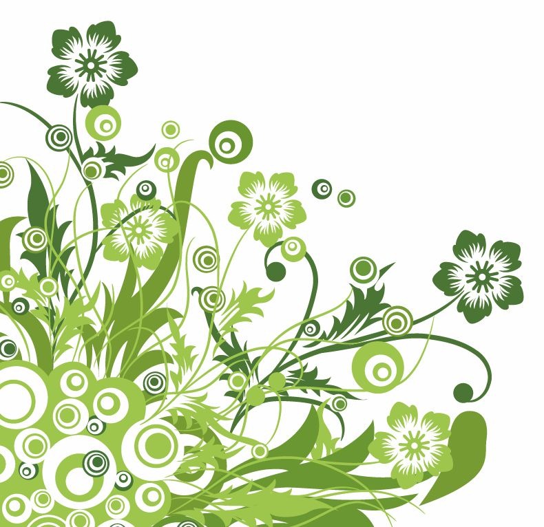 Wallpaper And Desktop For Pc Green Floral Design Vector Graphic 790x766 Wallpaper And Desktop For Pc Green Floral Design Vector Graphic