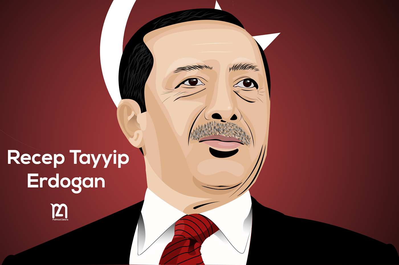 1400x933 Recep Tayyip Erdogan Vector Art On Behance