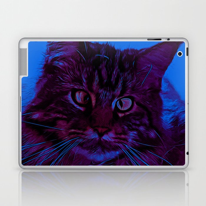 Squinting Maine Coon Cat Vector Art Night From Day Laptop Ipad 700x700 Squinting Maine Coon Cat Vector Art Night From Day Laptop Ipad