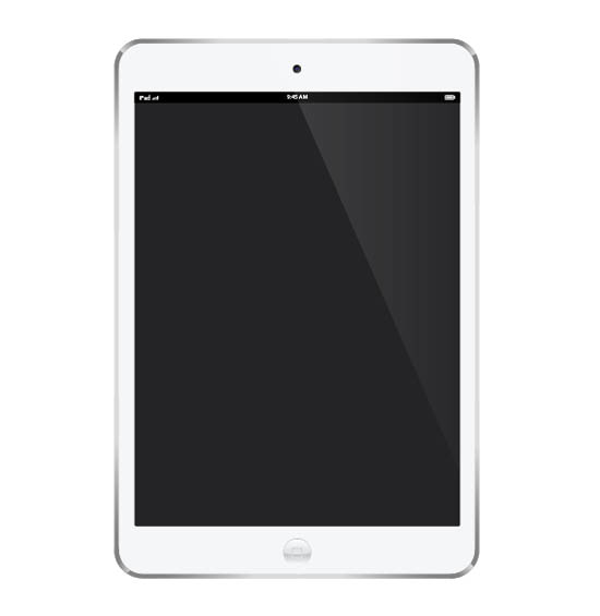 Free Vector New Apple Ipad Mini Tablet 550x565 Free Vector New Apple Ipad Mini Tablet