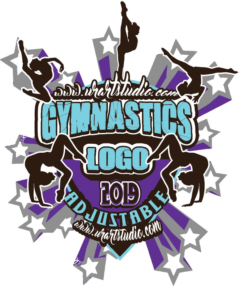 783x933 Gymnastics Adjustable Logo Design