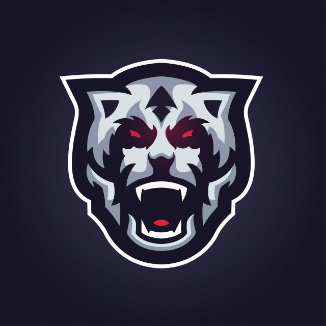 640x640 Tiger Esports Mascot Logo Design Free Vector
