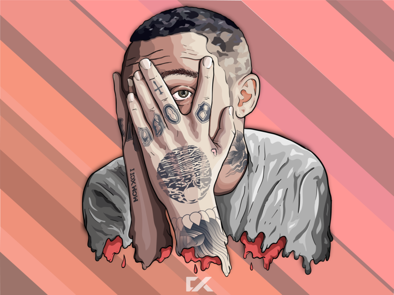 800x600 Mac Miller Vector Art
