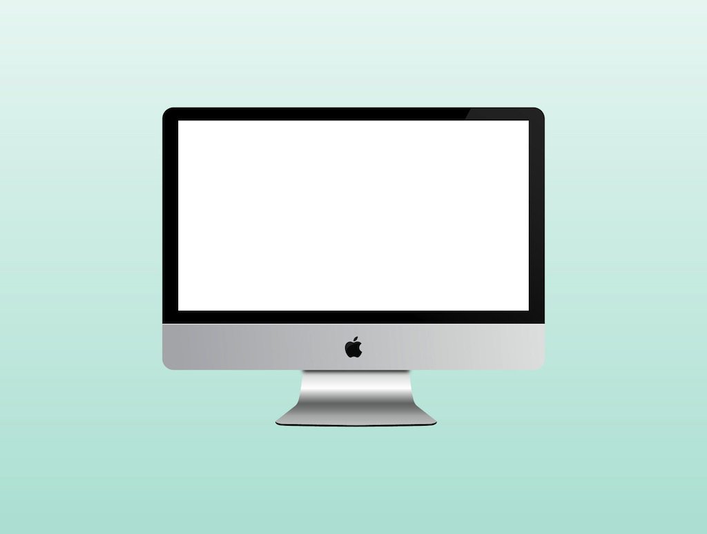 1024x774 Apple I Mac Vector Art Graphics