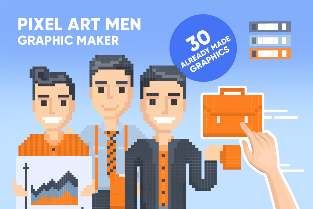 Pixel Art Maker Create Bit Man Vector Graphic 1230x820 Pixel Art Maker Create Bit Man Vector Graphic