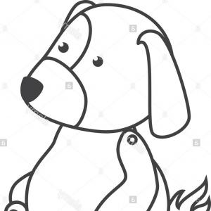 300x300 Cute Dog And Packages Vector Newwaysys