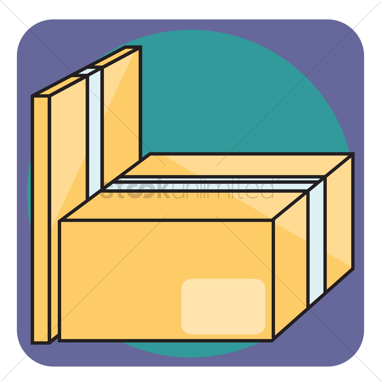 1300x1300 Free Packages Vector Image