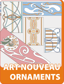260x340 Art Nouveau Ornaments