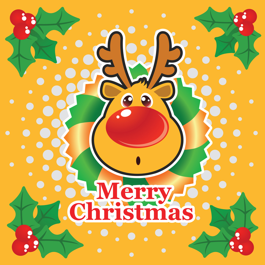 1024x1024 Merry Christmas Vector Art Packs