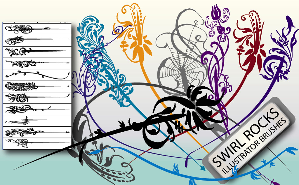 1024x635 Vector Brushes Pack Vector Art Graphics