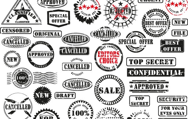 600x380 Free Rubber Stamp Vector Packs Enfew