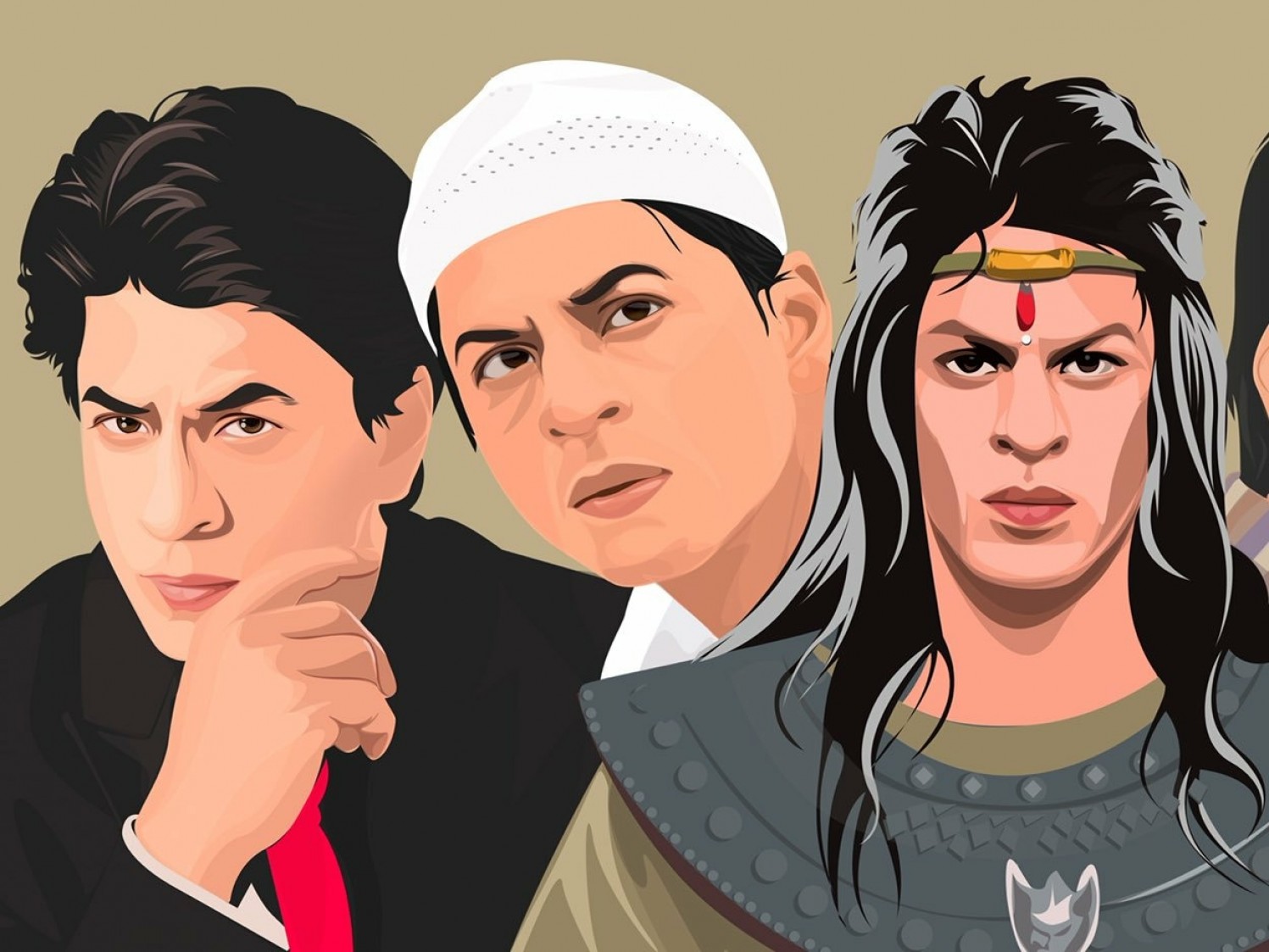Shah Rukh Khan Vector Art Cqrecords 1497x1123 Shah Rukh Khan Vector Art Cqrecords