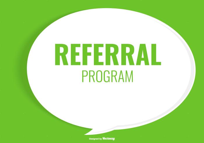 Flat Style Referral Program Illustration 700x490 Flat Style Referral Program Illustration