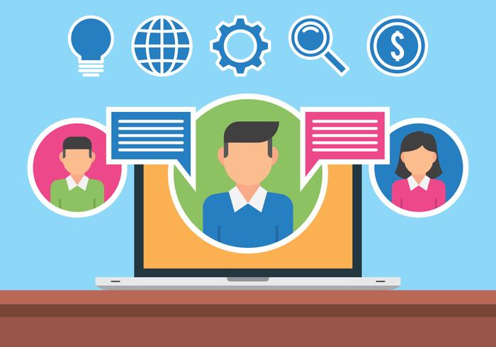 Referral Program Icons Set 700x490 Referral Program Icons Set