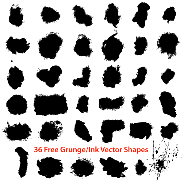 600x590 Free Free Grunge Ink Draw Shapes Files, Vectors Graphics