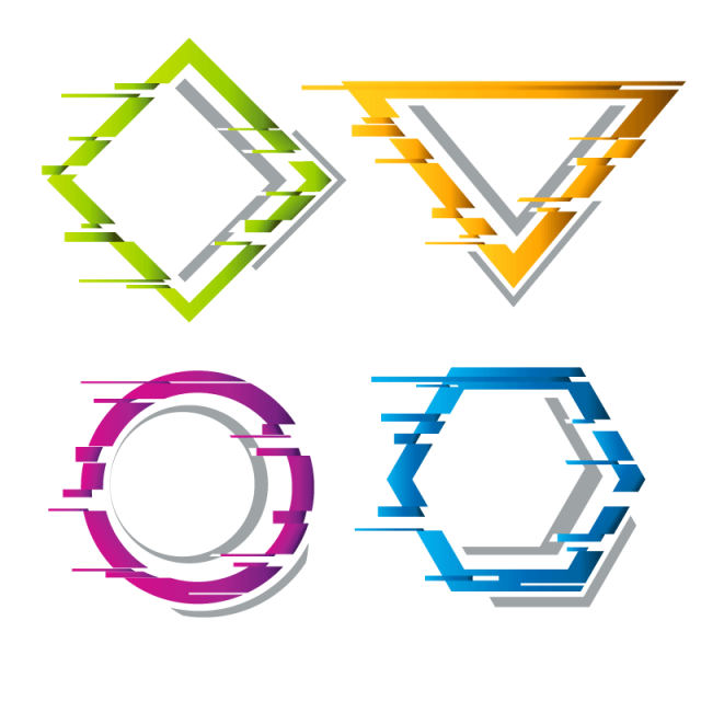 640x640 Label Banner Shapes, Shape, Frame, Line Png And Vector