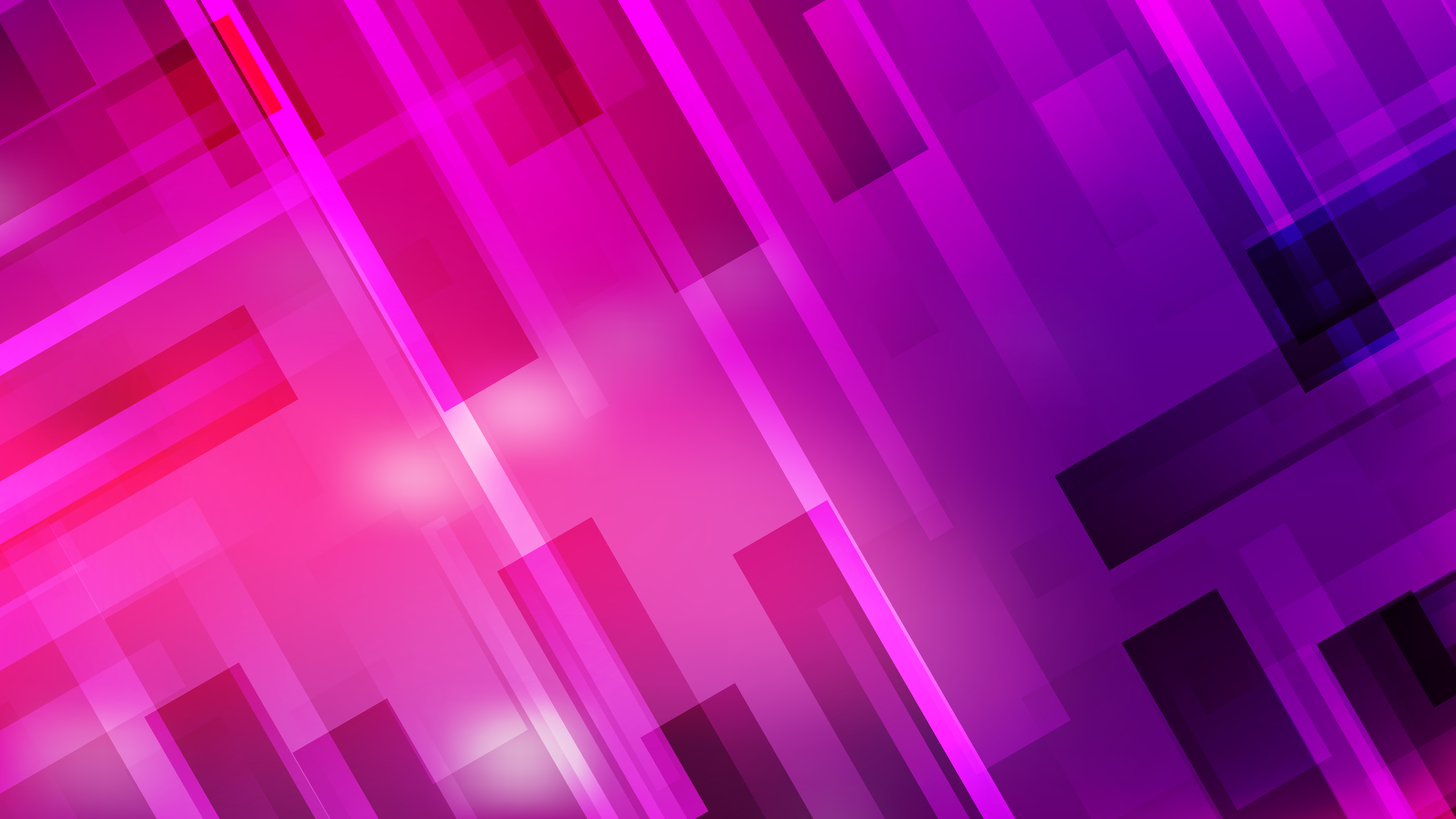 8000x4500 Pink And Purple Modern Geometric Shapes Background Vector Art