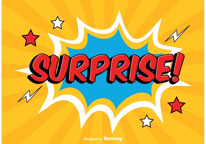 Comic Style Surprise Illustration 700x490 Comic Style Surprise Illustration