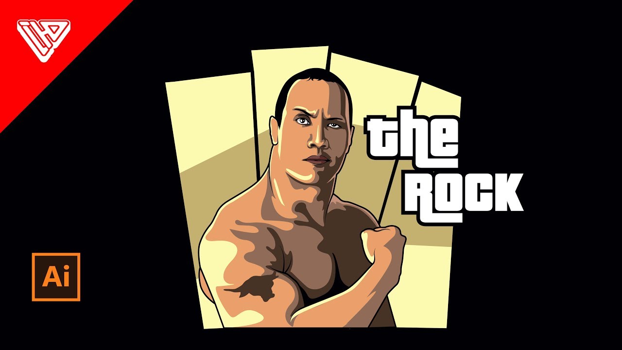 Creating Vector Portraits Gta Style Illustrator Tutorial 1280x720 Creating Vector Portraits Gta Style Illustrator Tutorial