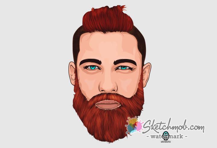 Custom Semi Realistic Cartoon Portrait In Vectorvexel Art Style 720x489 Custom Semi Realistic Cartoon Portrait In Vectorvexel Art Style