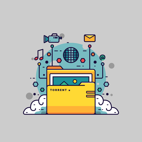 490x490 Torrent Vector