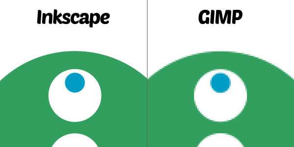 vector inkscape vs gimp