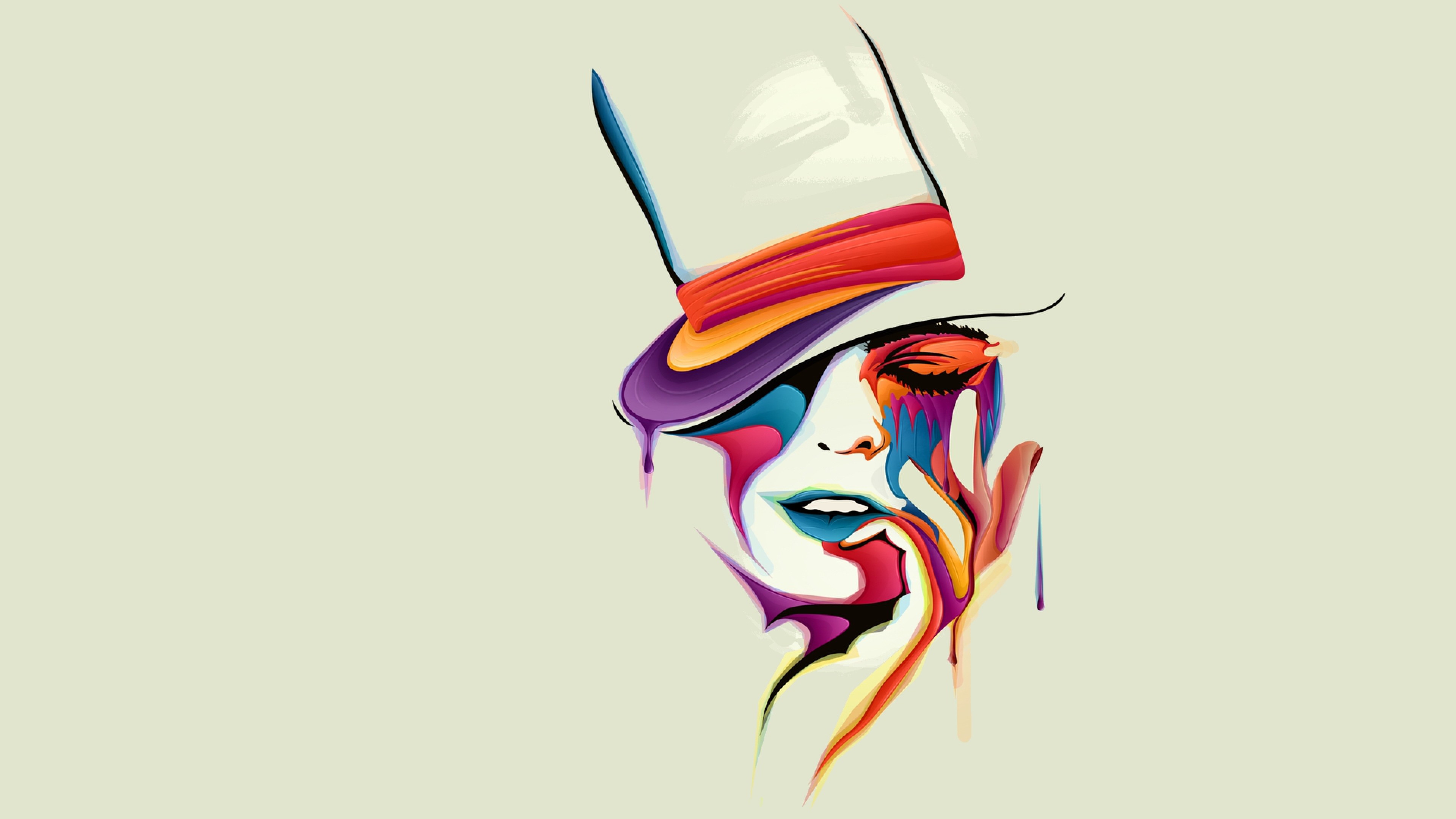 3840x2160 Face Vector Art, Hd Artist, Wallpapers, Images, Backgrounds
