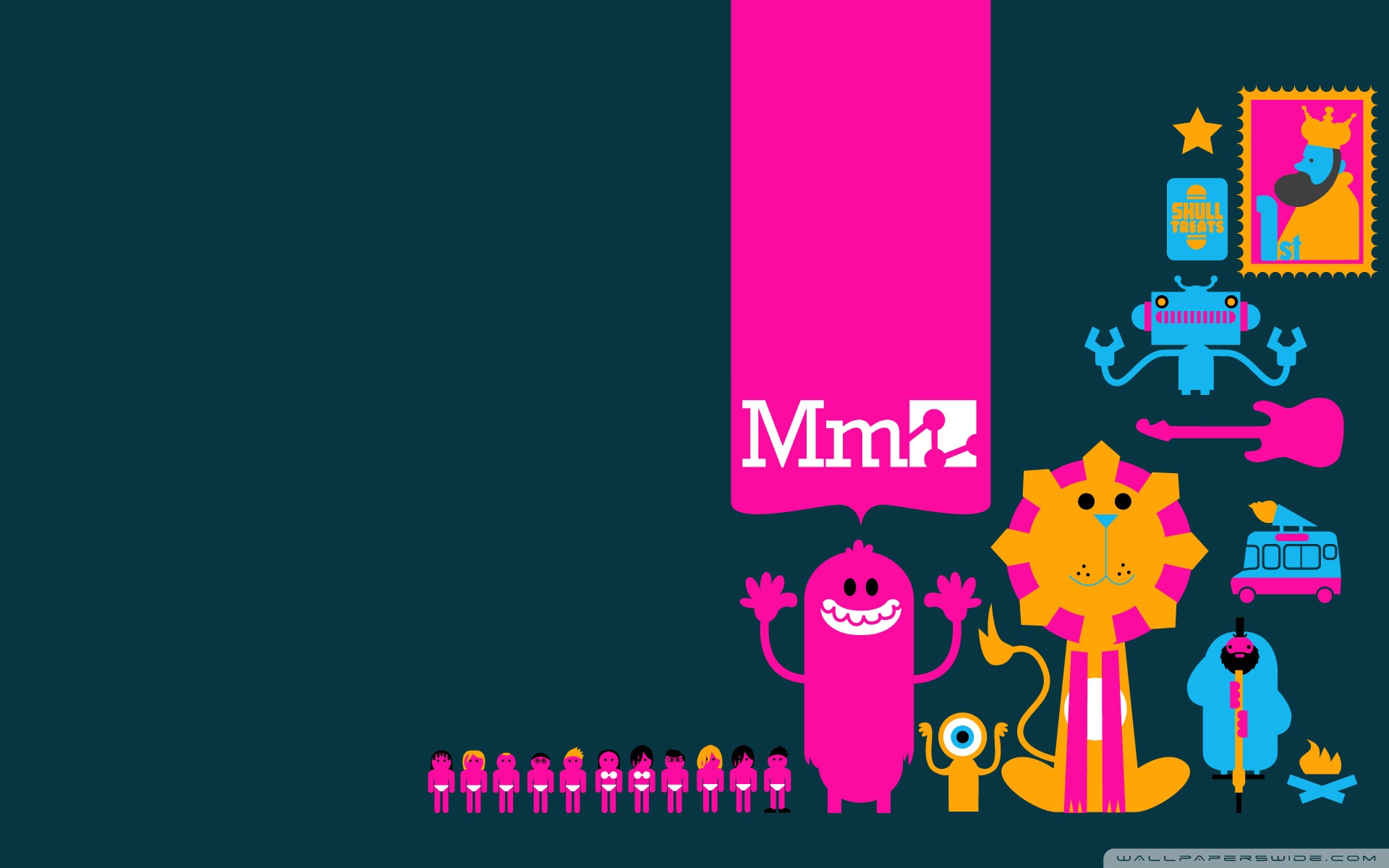 1920x1200 Funny Vector Art Hd Desktop Wallpaper For Ultra Hd Tv