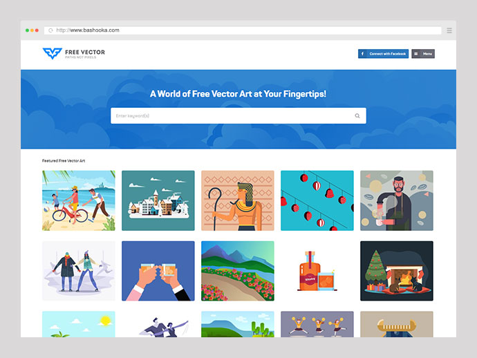 690x518 Awesome Free Illustration Websites Vector Image Bashooka