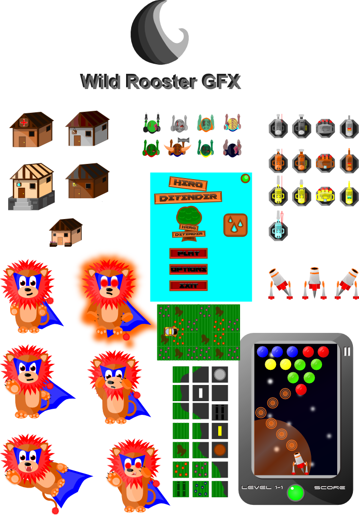 709x1018 Wild Rooster Gfx Vector Artist For Hire