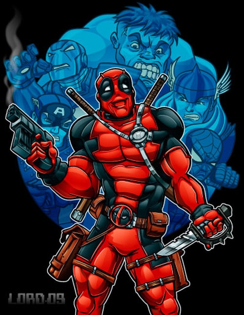 500x647 Comic Book Inspired Vector Artwork