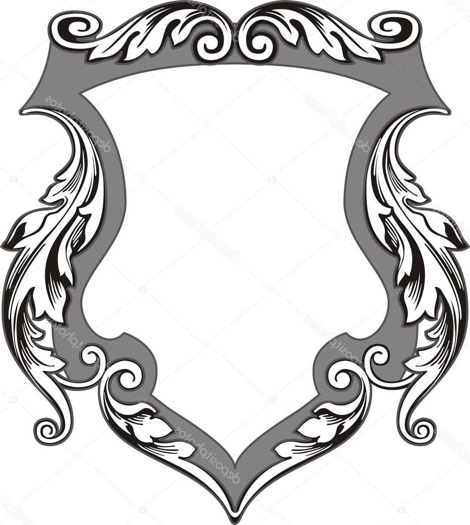 916x1023 Hd Shield Artwork Vector Library Vector Images Design
