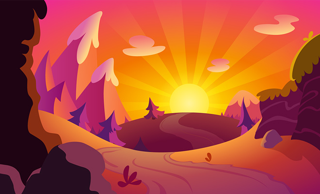 660x400 Vector Illustration Scenes For Website Layouts