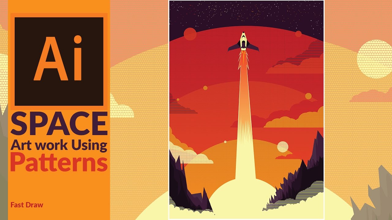 Creating A Vector Artwork With Patterns In Adobe Illustrator 1280x720 Creating A Vector Artwork With Patterns In Adobe Illustrator