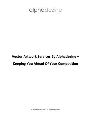 320x414 Vector Artwork Services