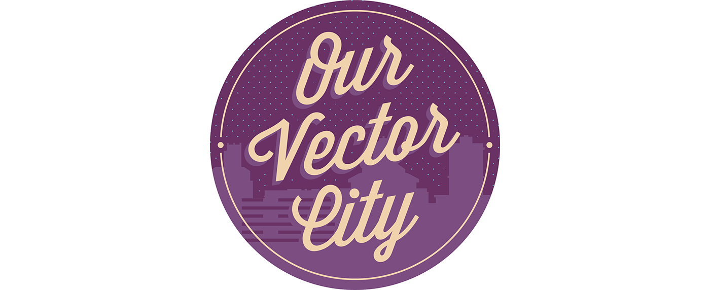 1400x572 Our Vector City Asheville On Behance