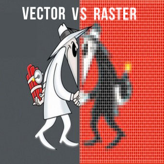 338x338 Vector Art Vs Raster Art Blue Dozen Design, Asheville Nc