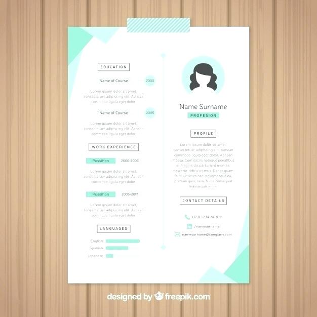 626x626 Beautiful Resume Template Vector Free Download Intended For Net