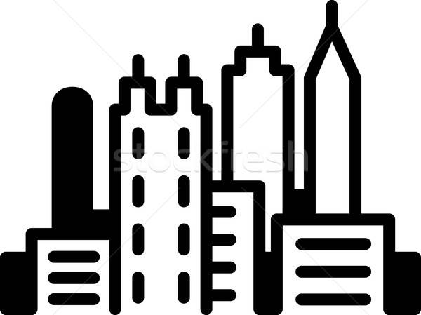 600x449 Atlanta Skyline Icon Vector Illustration Brett Lamb