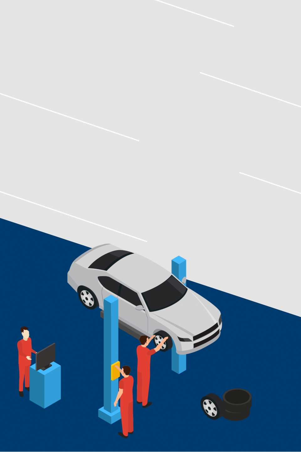 960x1441 Vector Sencillo Plano Auto, Flat, Vector, Promotion Imagen De