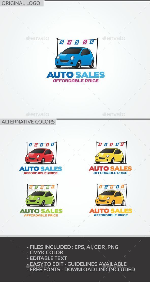 590x1111 Automotive Logo Template